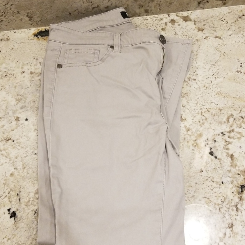 Light gray pants